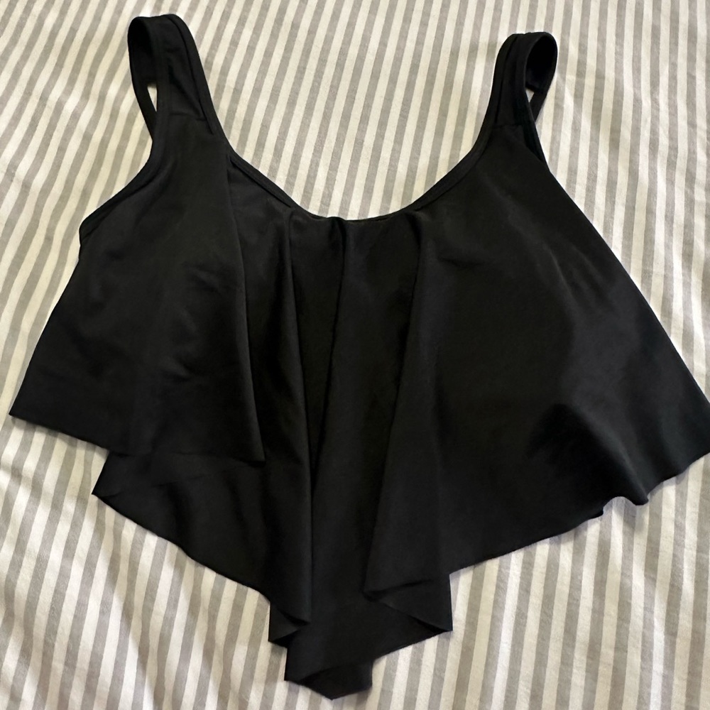 Really cute black bikin top size medium